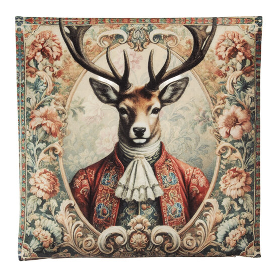 Clayre & Eef | Kussenhoes Beige Bruin 45x45 cm | CPA21