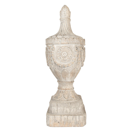 Clayre &amp; Eef | Decoratie Ornament Beige 25x25x75 cm | 5MG0066
