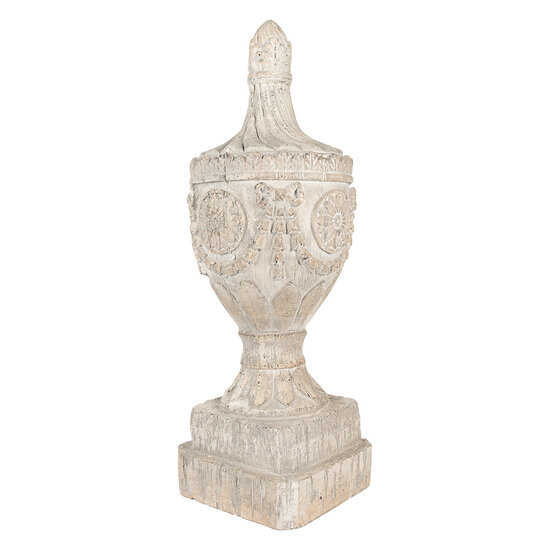 Clayre &amp; Eef | Decoratie Ornament Beige 25x25x75 cm | 5MG0066
