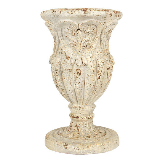 Clayre &amp; Eef | Bloempot Binnen Beige Bruin &oslash; 27x43 cm | 6MG0122