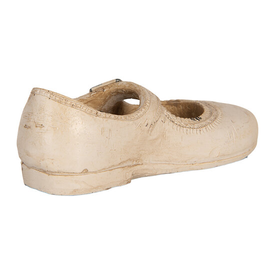 Clayre &amp; Eef | Decoratie Schoen Beige 15x6x5 cm | 6PR5571