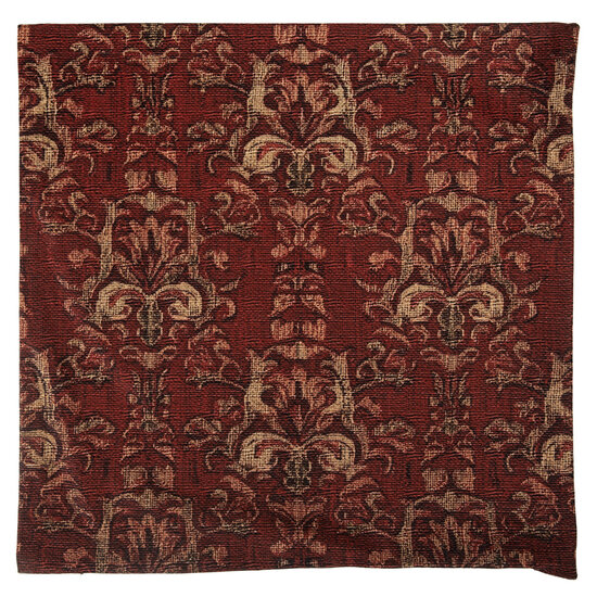 Clayre &amp; Eef | Kussenhoes Rood Geel 45x45 cm | KT021.427