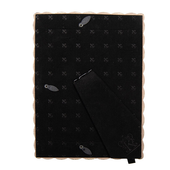 Clayre & Eef | Fotolijst Roze Goudkleurig 15x3x20 cm / 10x15 cm | 2F1310
