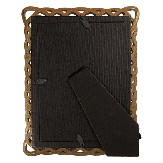 Clayre &amp; Eef | Fotolijst Goudkleurig 18x3x23 cm / 13x18 cm | 2F1350M