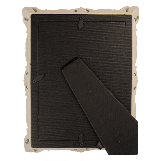 Clayre &amp; Eef | Fotolijst Blauw Wit 18x3x23 cm / 13x18 cm | 2F1355M