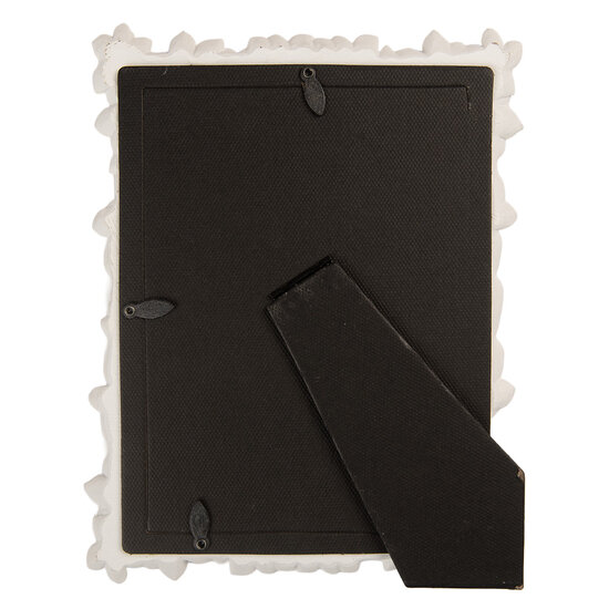 Clayre &amp; Eef | Fotolijst Wit Goudkleurig 18x2x23 cm / 13x18 cm | 2F1360M