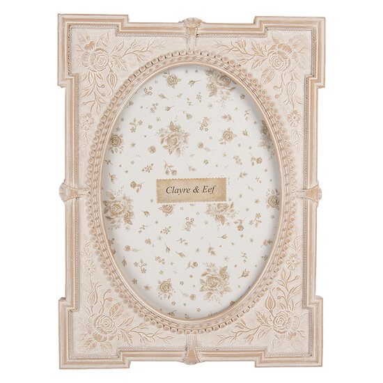 Clayre &amp; Eef | Fotolijst Roze 17x2x23 cm / 13x18 cm | 2F1368M