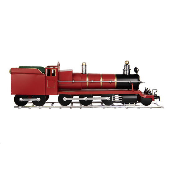 Clayre &amp; Eef | Decoratie Trein Rood 86x18x27 cm | 5Y1304