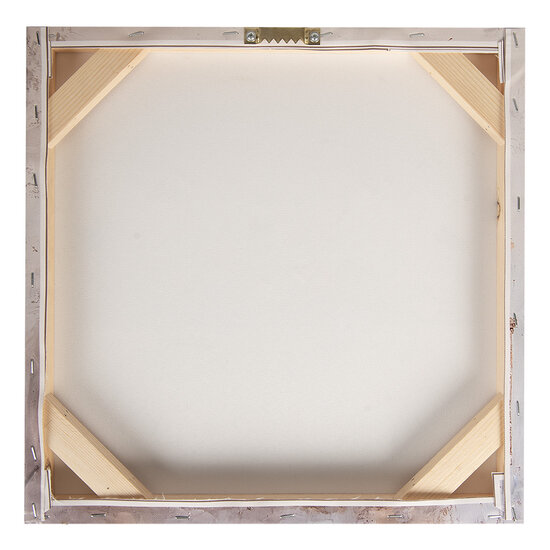 Clayre &amp; Eef | Wanddecoratie Beige Roze 36x3x36 cm | 66265