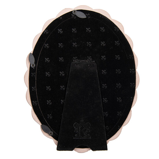 Clayre &amp; Eef | Fotolijst Roze Wit 13x2x18 cm / 10x15 cm | 2F1302