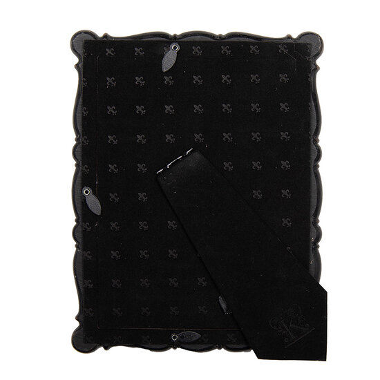 Clayre &amp; Eef | Fotolijst Zwart Bruin 15x2x19 cm / 10x15 cm | 2F1304