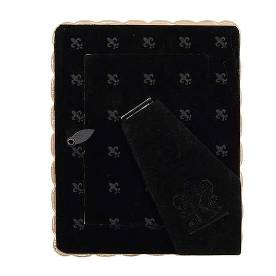 Clayre &amp; Eef | Fotolijst Roze Goudkleurig 10x2x13 cm / 6x9 cm | 2F1311