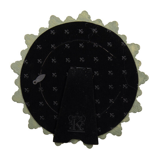 Clayre &amp; Eef | Fotolijst Groen &oslash; 19x2 cm / &oslash; 10 cm | 2F1314