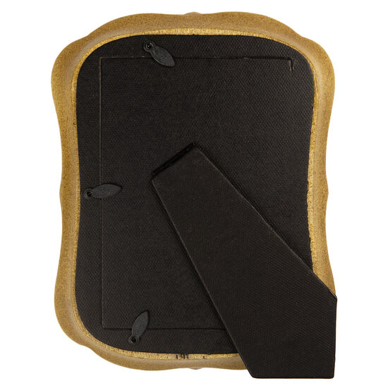 Clayre &amp; Eef | Fotolijst Goudkleurig Bruin 17x3x21 cm / 10x15 cm | 2F1346