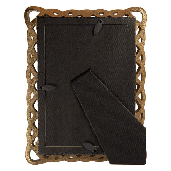 Clayre &amp; Eef | Fotolijst Goudkleurig 16x3x20 cm / 10x15 cm | 2F1350S