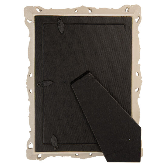 Clayre &amp; Eef | Fotolijst Blauw Wit 16x3x21 cm / 10x15 cm | 2F1355S