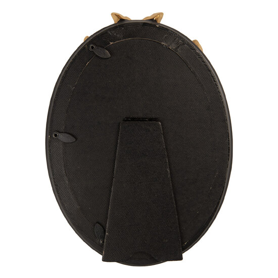 Clayre &amp; Eef | Fotolijst Zwart Goudkleurig 16x2x22 cm / 13x18 cm | 2F1359M