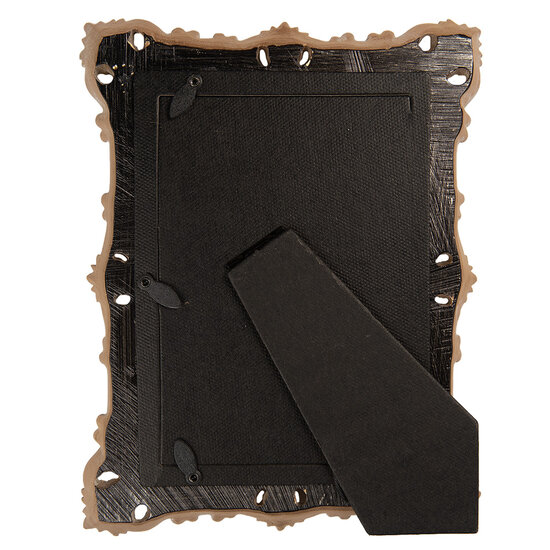Clayre &amp; Eef | Fotolijst Goudkleurig Grijs 17x2x22 cm / 10x15 cm | 2F1373
