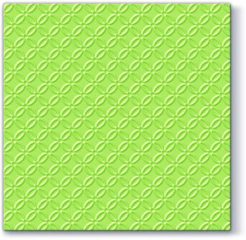 Dekoratief | Pakje 20 servetten 'Inspiration Modern green', 33x33cm | A700980