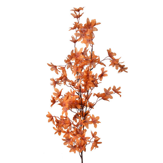 Clayre & Eef | Decoratie tak met bloemen Bruin 15x7x112 cm | 5PL0136O