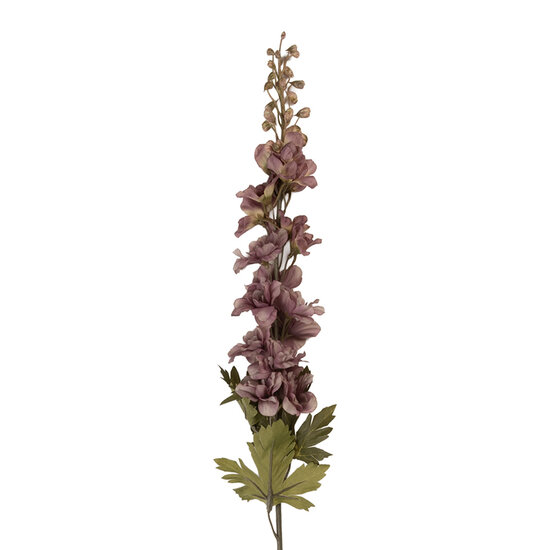 Clayre & Eef | Decoratie tak met bloemen Paars Groen 6x6x77 cm | 5PL0163PA