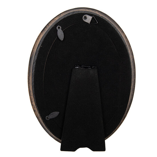 Clayre &amp; Eef | Fotolijst Zwart Goudkleurig 15x2x20 cm / 10x15 cm | 2F1282