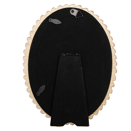 Clayre &amp; Eef | Fotolijst Goudkleurig Wit 15x2x20 cm / 10x15 cm | 2F1288