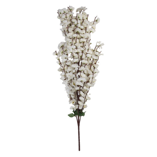 Clayre &amp; Eef | Decoratie tak met bloemen Beige Groen 15x10x100 cm | 5PL0168BE