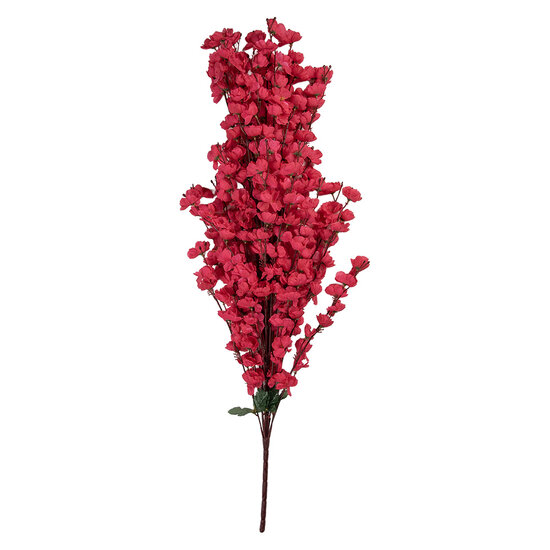 Clayre &amp; Eef | Decoratie tak met bloemen Roze Groen 15x10x100 cm | 5PL0168F