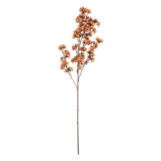 Clayre &amp; Eef | Kunstbloem Oranje Bruin 10x10x86 cm | 5PL0201O