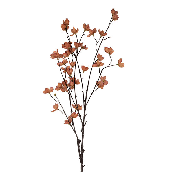 Clayre & Eef | Kunstbloem Oranje Bruin 8x8x110 cm | 5PL0202O