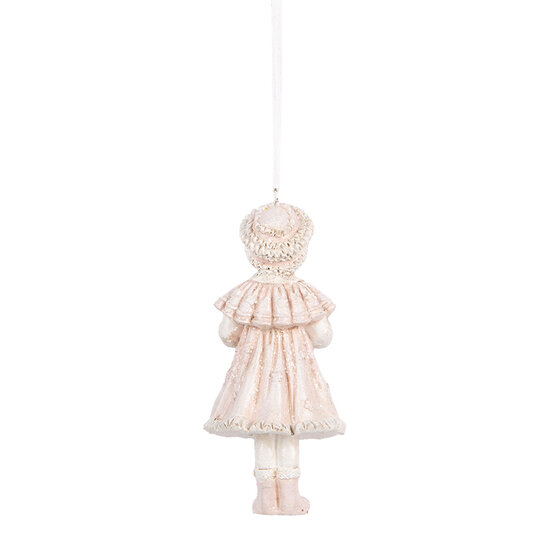 Clayre &amp; Eef | Decoratie hanger Kind Roze 5x4x11 cm | 6PR5658