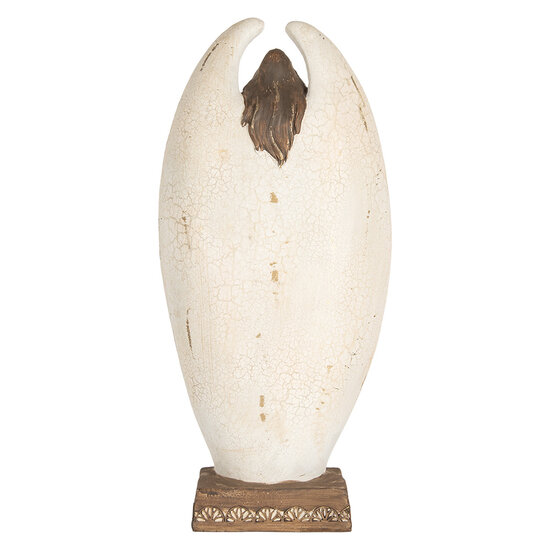 Clayre & Eef | Decoratie engel Beige Bruin 19x10x40 cm | 6PR5757