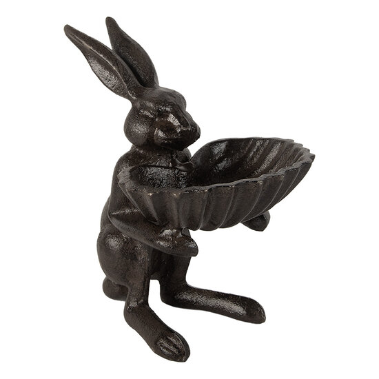 Clayre &amp; Eef | Vogelbad Bruin 16x13x17 cm | 6Y5740