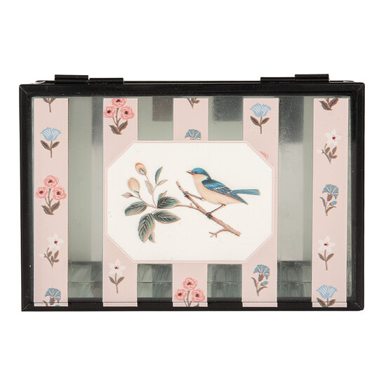 Clayre &amp; Eef | Decoratief Opbergdoosje Transparant 15x10x6 cm | 6Y5950