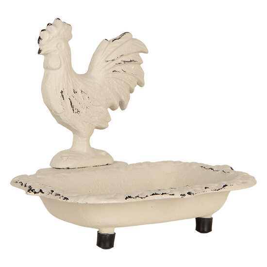 Clayre &amp; Eef | Zeepbakje Beige 16x12x13 cm | 6Y5747