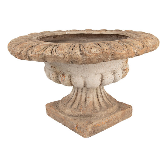 Clayre & Eef | Plantentafel Beige Bruin 35x35x92 cm | 5MG0086