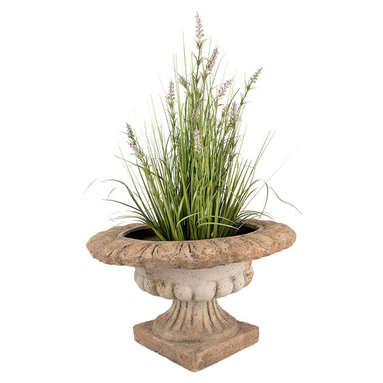 Clayre & Eef | Plantentafel Beige Bruin 35x35x92 cm | 5MG0086