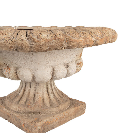 Clayre & Eef | Bloempot Binnen Bruin Beige ø 61x35 cm | 5MG0089