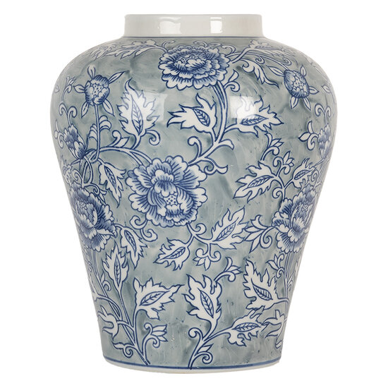 Clayre & Eef | Vaas Groen Blauw ø 21x26 cm | 6CE2084