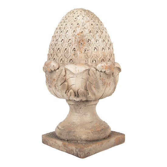 Clayre & Eef | Decoratie Ornament Beige 27x27x45 cm | 6MG0132
