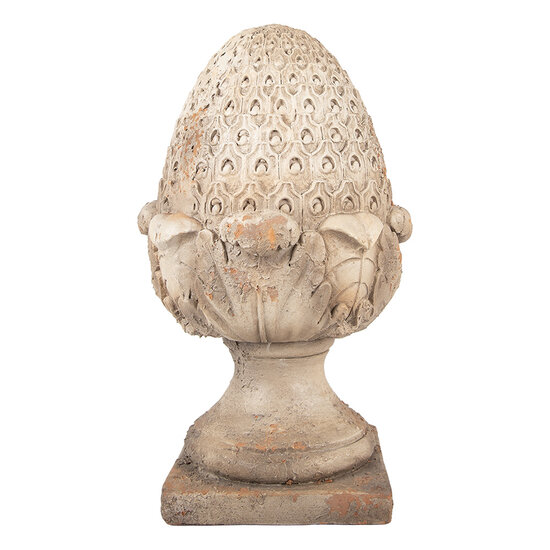 Clayre & Eef | Decoratie Ornament Beige 27x27x45 cm | 6MG0132