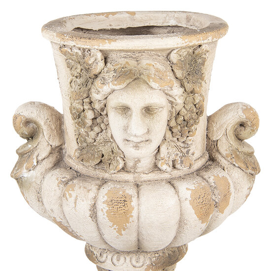 Clayre & Eef | Bloempot Binnen Beige Bruin 36x38x50 cm | 6MG0136
