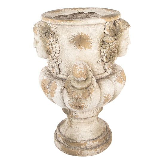 Clayre & Eef | Bloempot Binnen Beige Bruin 36x38x50 cm | 6MG0136