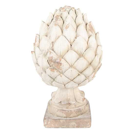 Clayre & Eef | Decoratie Ornament Beige ø 23x41 cm | 6MG0140