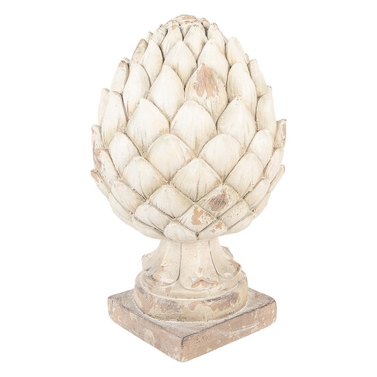 Clayre & Eef | Decoratie Ornament Beige ø 23x41 cm | 6MG0140