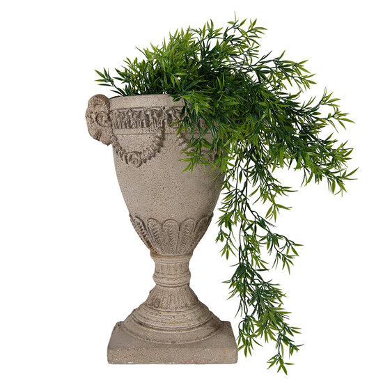 Clayre & Eef | Wand bloempot Beige Bruin 29x11x44 cm | 6MG0154