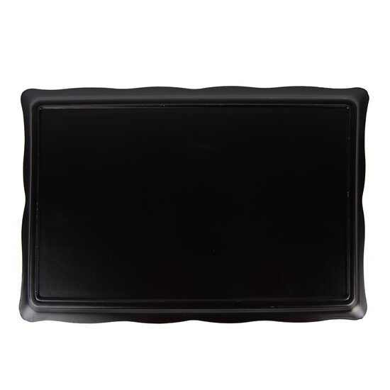 Clayre &amp; Eef | Decoratief Dienblad Bruin Rood 31x22x2 cm | 66397