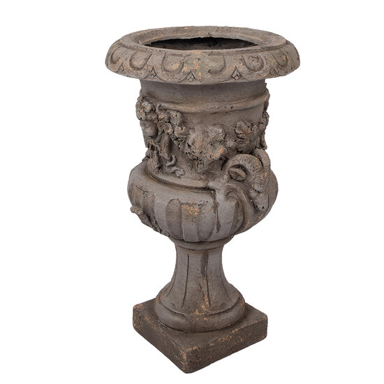 Clayre &amp; Eef | Bloempot Binnen Grijs 40x38x64 cm | 5MG0092