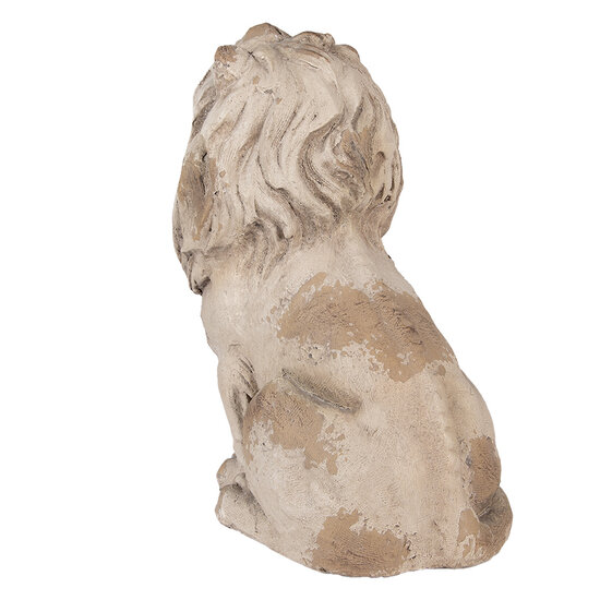 Clayre &amp; Eef | Decoratie Leeuw Beige 31x20x41 cm | 6MG0135